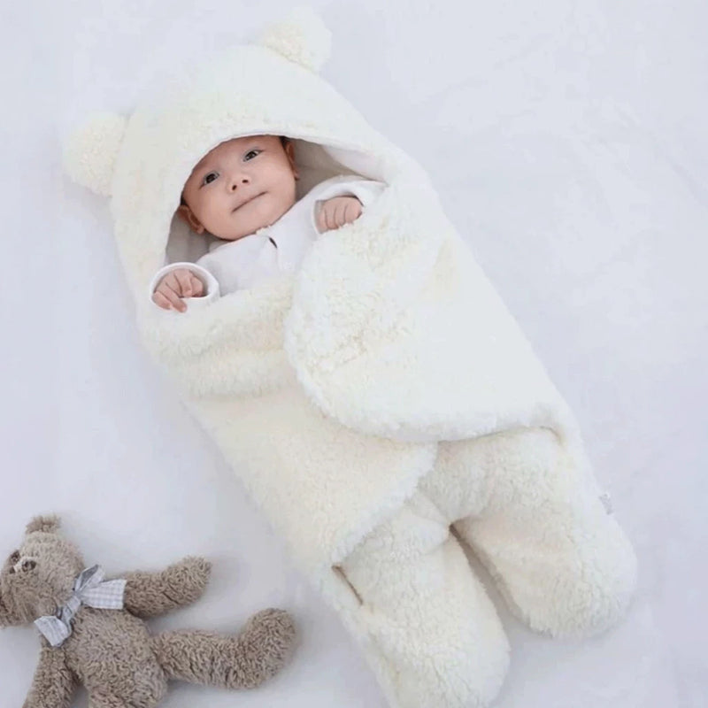 Cobertor de Ursinho para Bebe Dormir - Seguro e Confortável